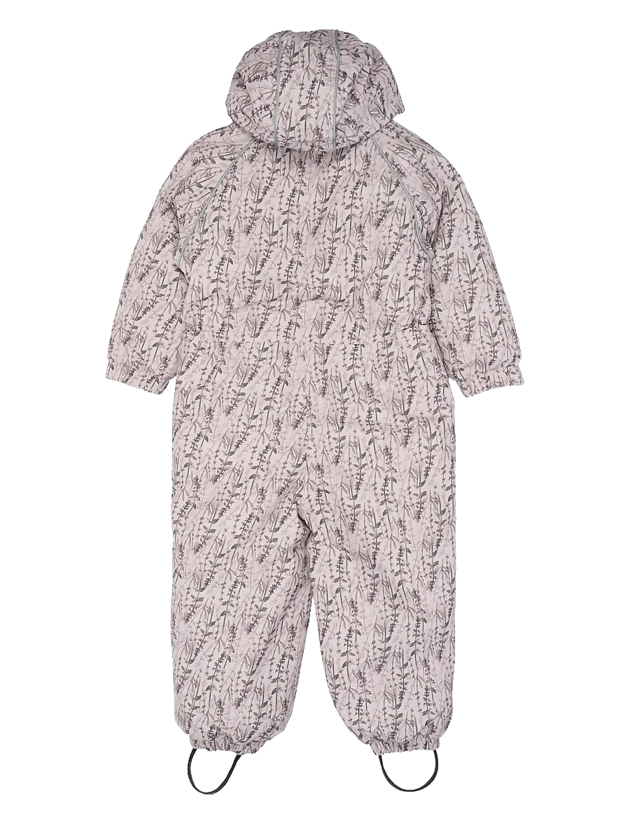 mikk-line - Polyester Junior Suit - Aop Floral - shop efter alder - cloud gray - 1