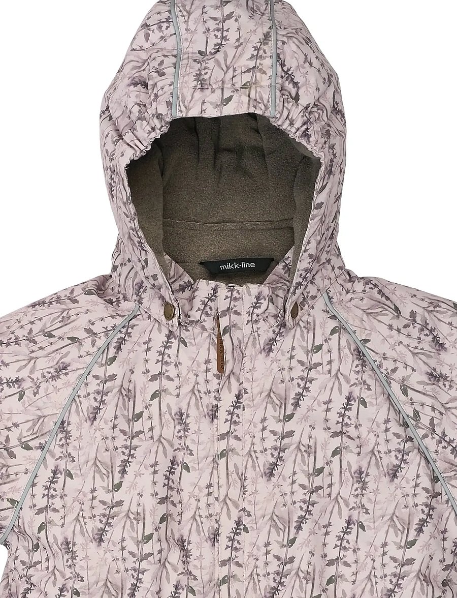 mikk-line - Polyester Junior Suit - Aop Floral - shop efter alder - cloud gray - 5