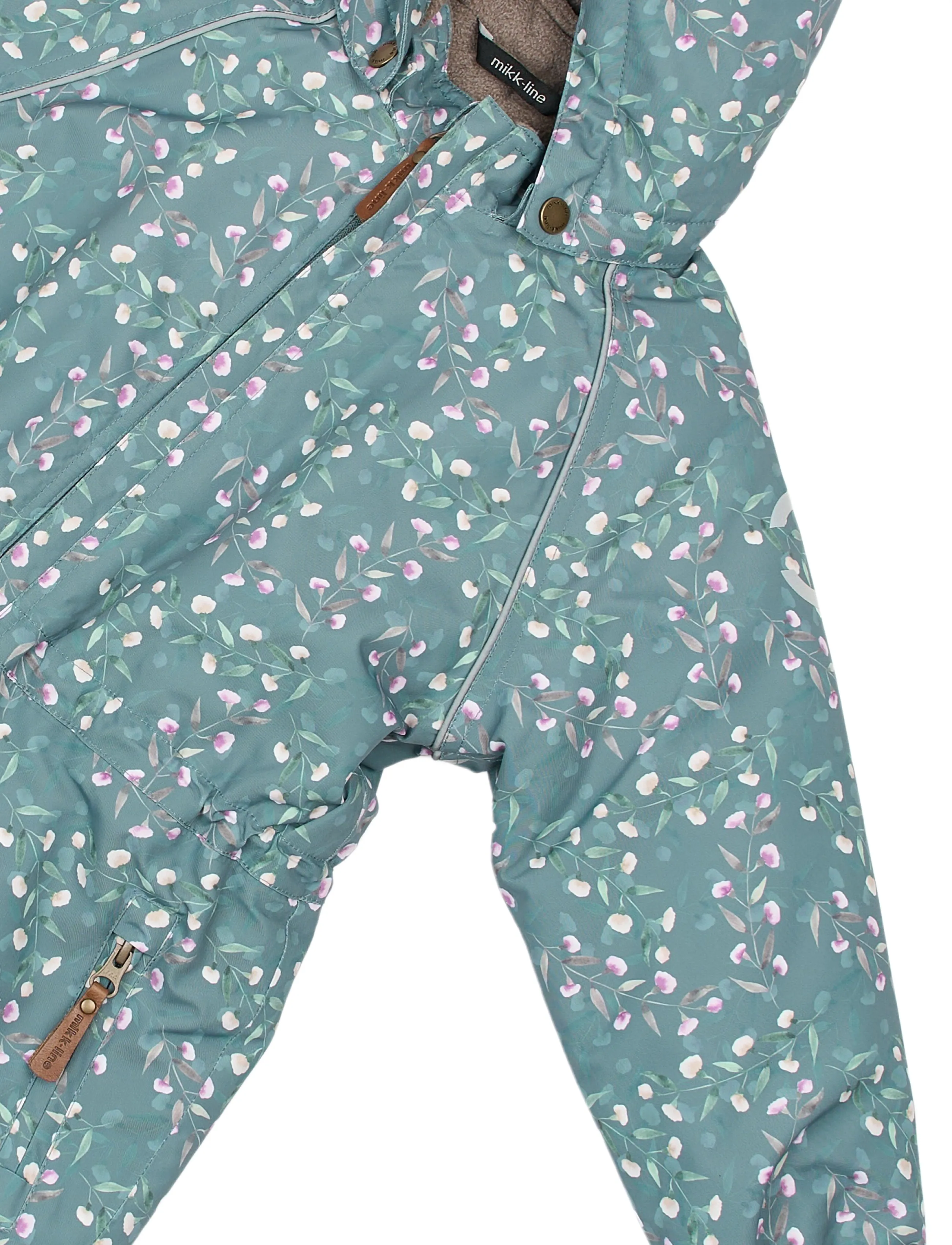 mikk-line - Polyester Junior Suit - Aop Floral - schneeanzug - floral shadow aop - 4