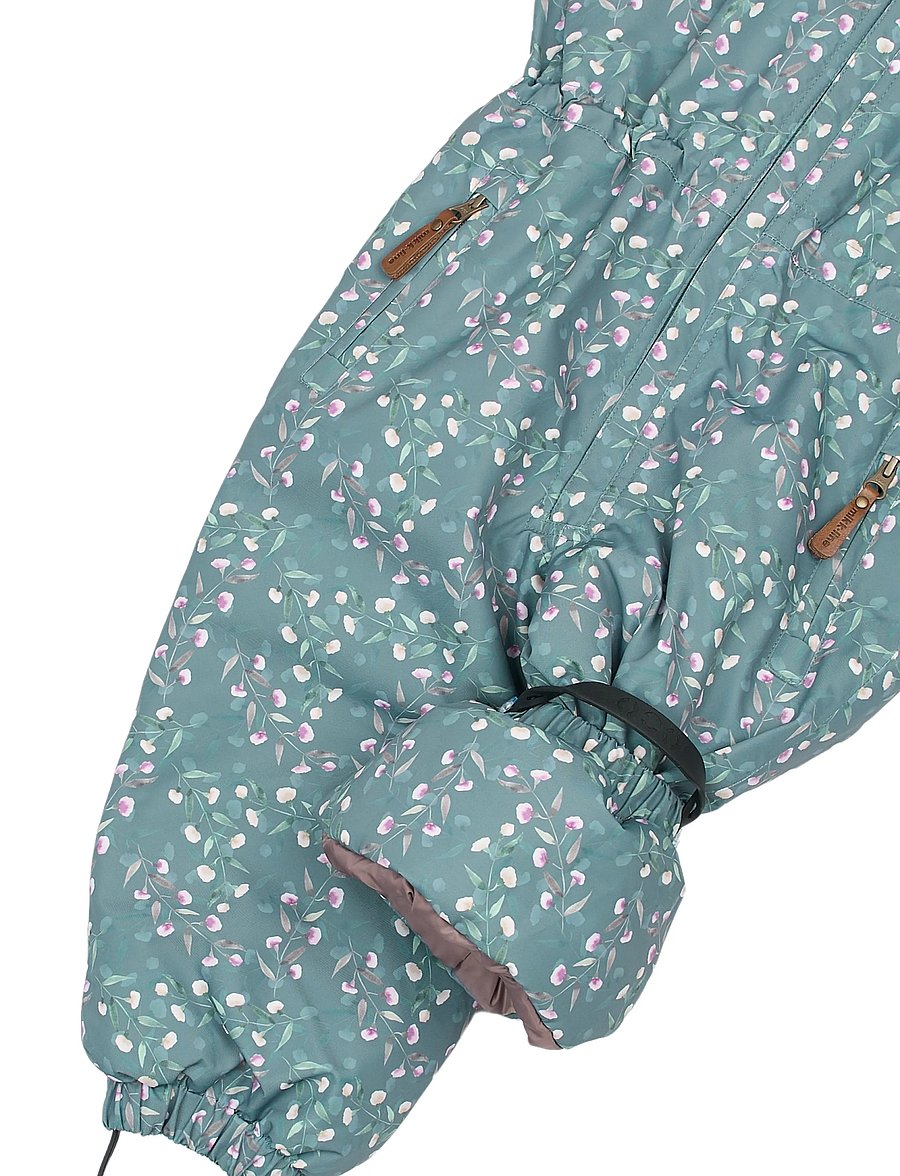 mikk-line - Polyester Junior Suit - Aop Floral - schneeanzug - floral shadow aop - 5