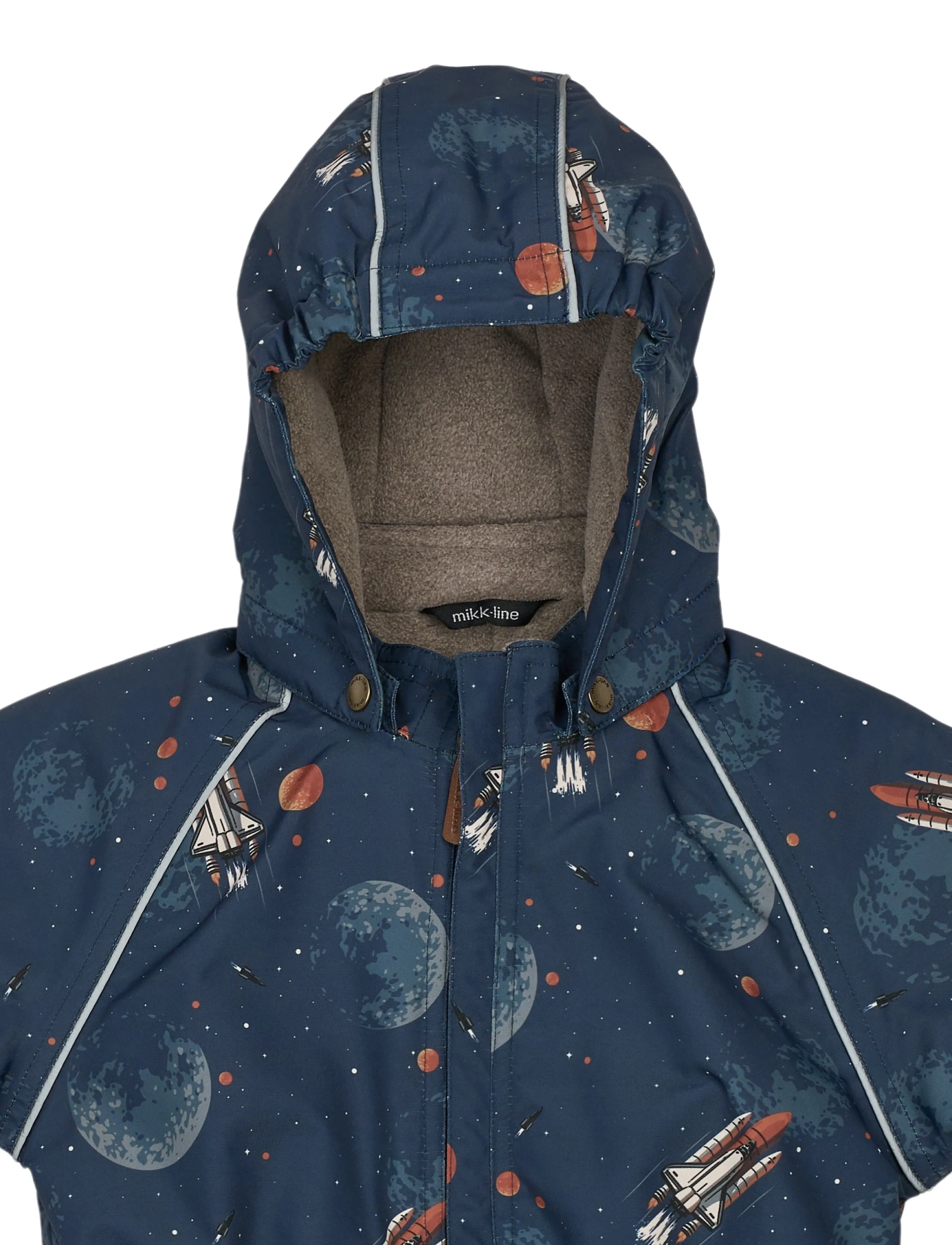 mikk-line - Polyester Junior Suit - Aop Floral - schneeanzug - space aop - 3