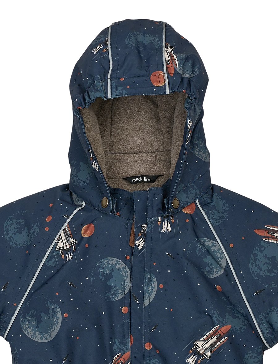 mikk-line - Polyester Junior Suit - Aop Floral - schneeanzug - space aop - 3