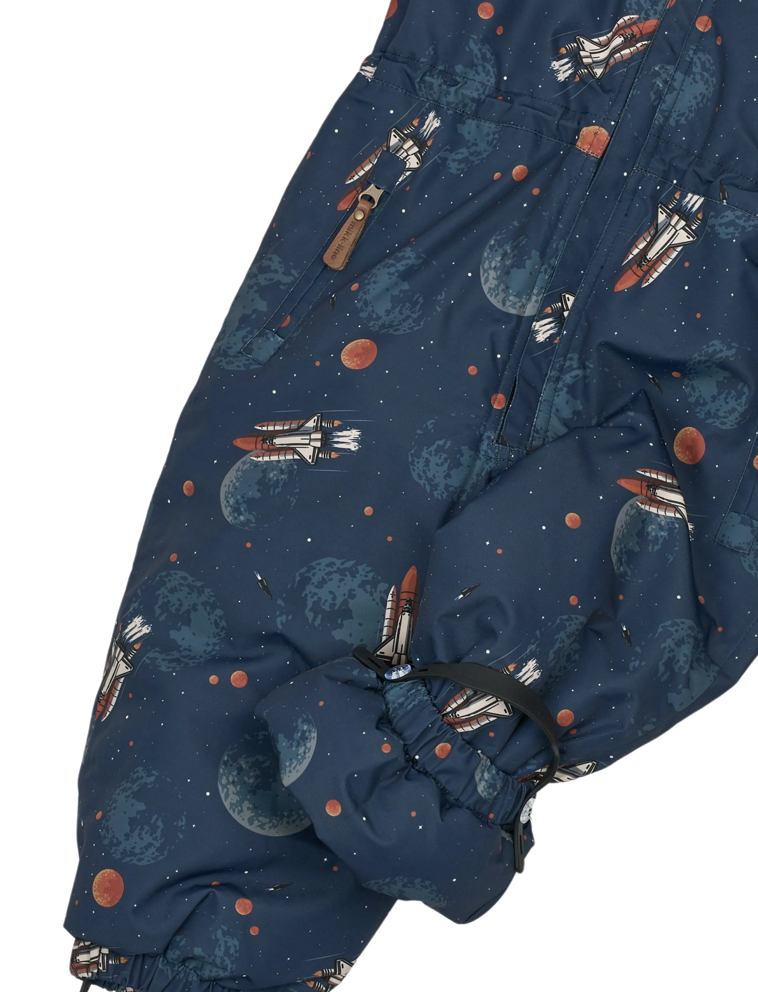 mikk-line - Polyester Junior Suit - Aop Floral - schneeanzug - space aop - 5
