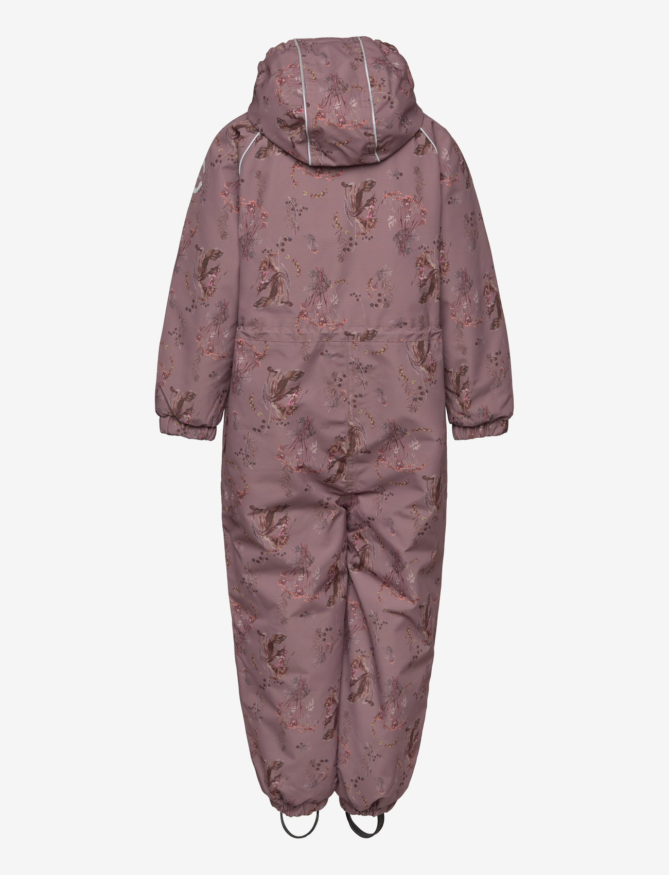 mikk-line - Polyester Junior Suit - Aop Floral - børn - twilight mauve - 2