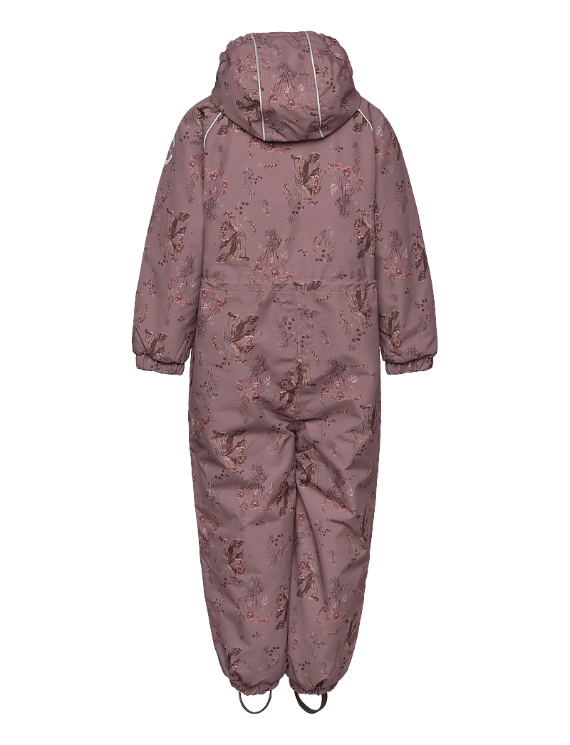mikk-line - Polyester Junior Suit - Aop Floral - shop efter alder - twilight mauve - 2