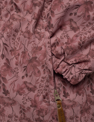 mikk-line - Polyester Junior Suit - Aop Floral - vinterdress - mink - 5