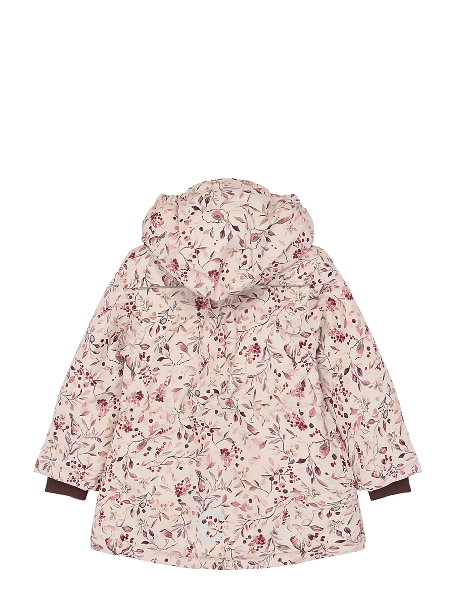 mikk-line - Polyester Jacket - Aop Floral - daunen- und steppjacken - berries & birds aop - 1