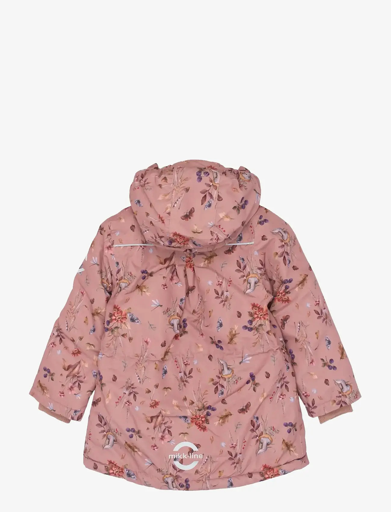 mikk-line - Polyester Jacket - Aop Floral - lapsed - burlwood - 1