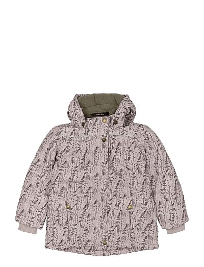 Polyester Jacket - Aop Floral - Vinterjakker