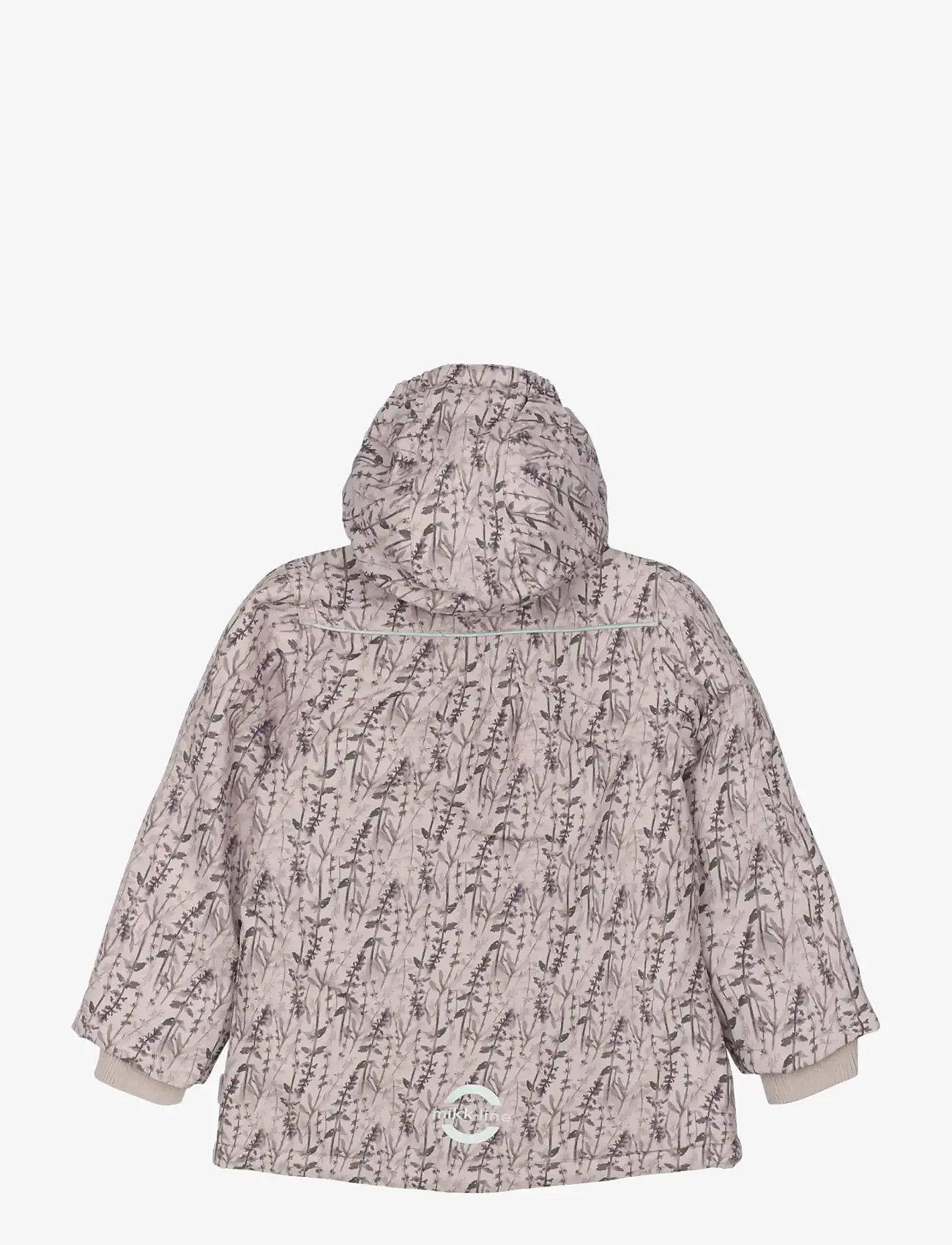 mikk-line - Polyester Jacket - Aop Floral - Žieminės striukės - cloud gray - 1