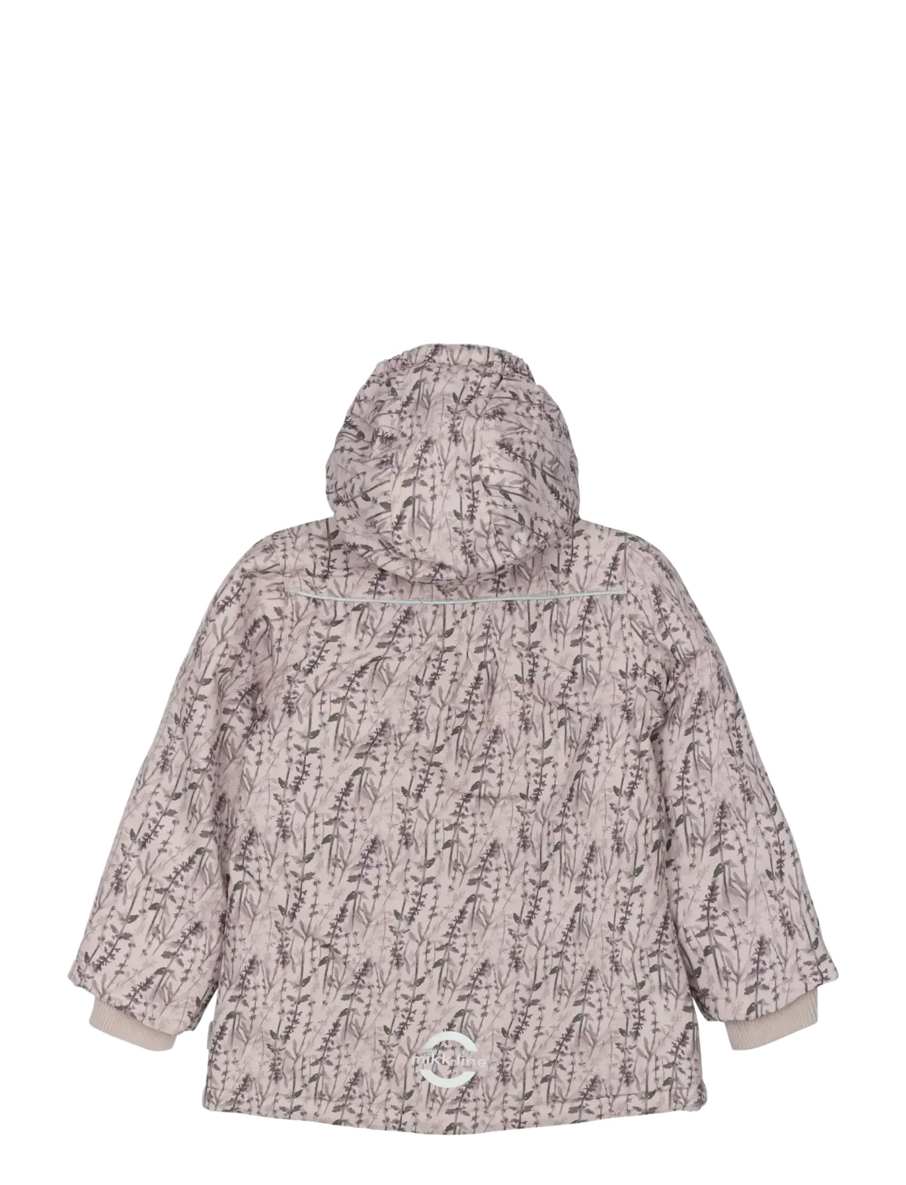 mikk-line - Polyester Jacket - Aop Floral - winterjacken - cloud gray - 1