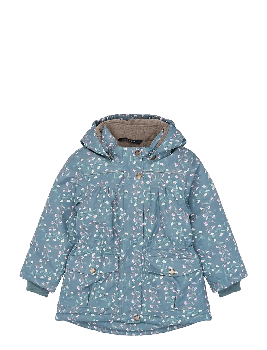 mikk-line - Polyester Jacket - Aop Floral - dunjakker - floral shadow aop - 0