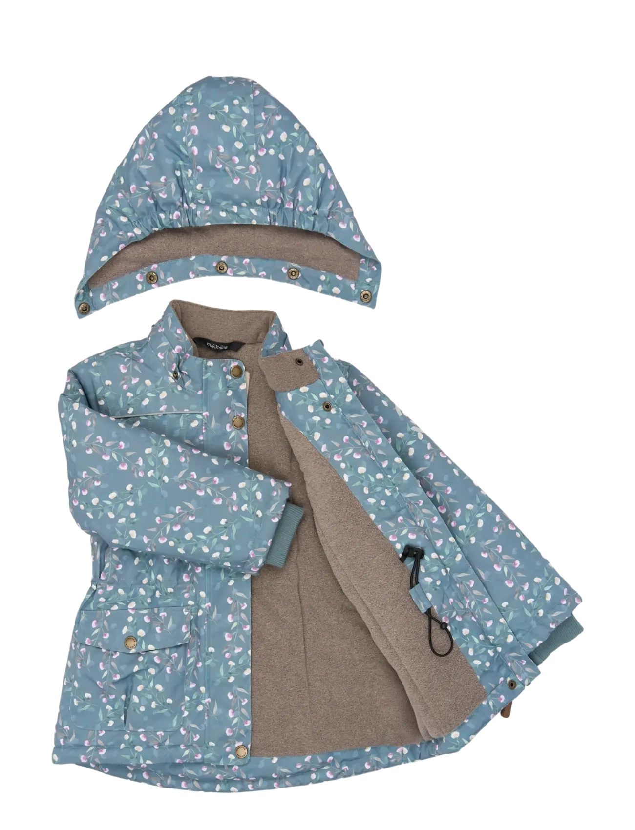 mikk-line - Polyester Jacket - Aop Floral - dunjakker - floral shadow aop - 2