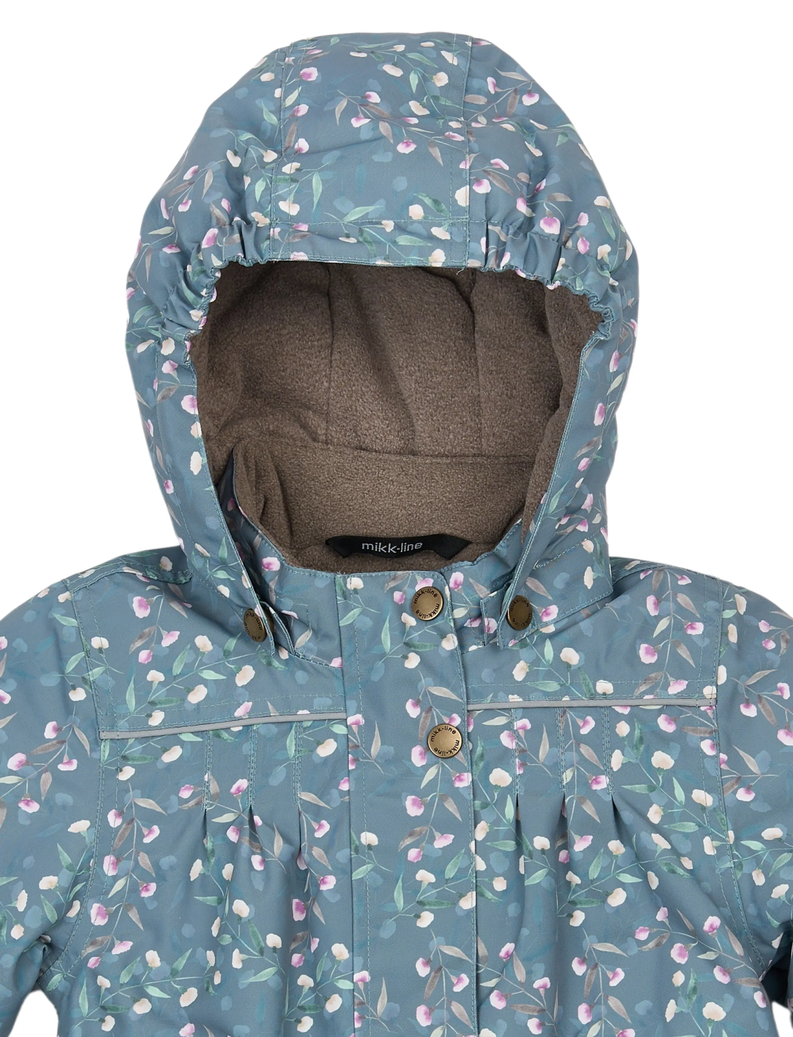 mikk-line - Polyester Jacket - Aop Floral - dunjakker - floral shadow aop - 3