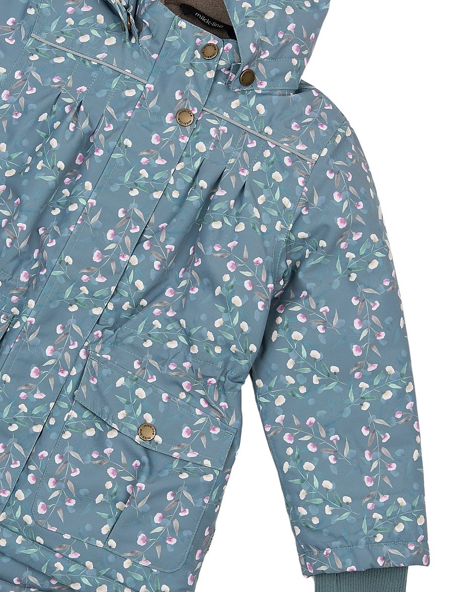 mikk-line - Polyester Jacket - Aop Floral - dunjakker - floral shadow aop - 4