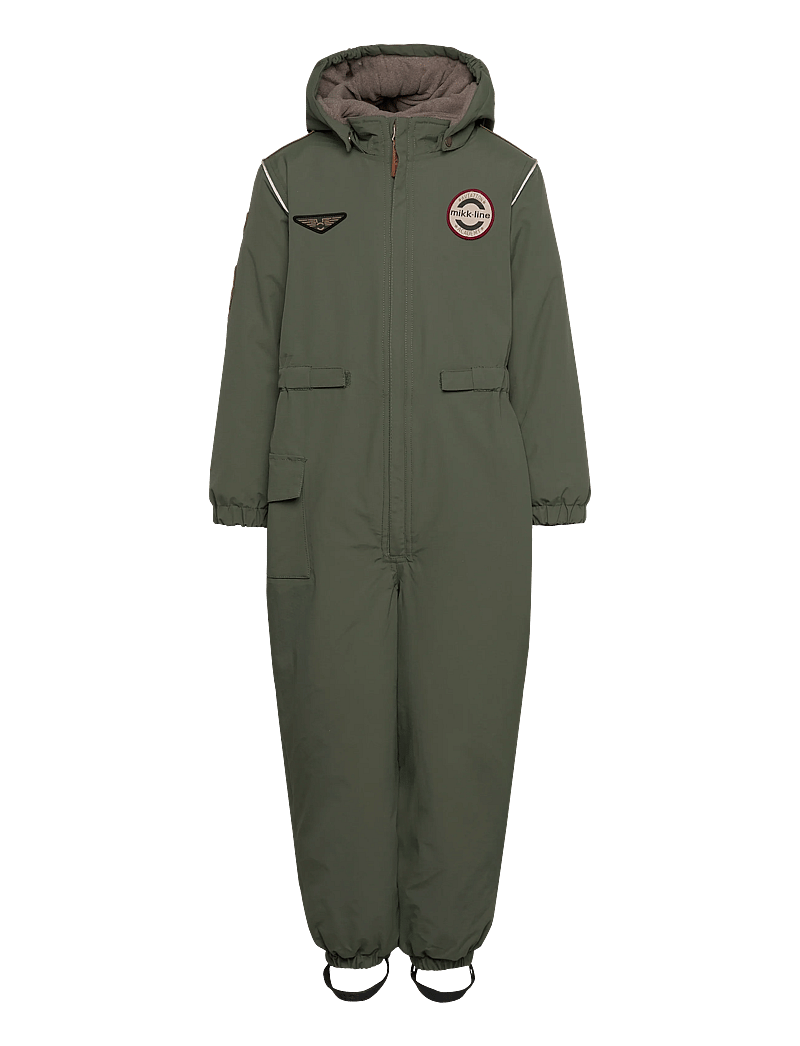 mikk-line - Nylon Junior Suit - Solid - snowsuit - thyme - 0