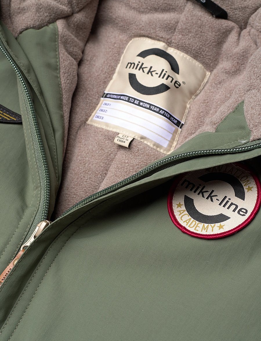 mikk-line - Nylon Junior Suit - Solid - talvekombinesoon - thyme - 2