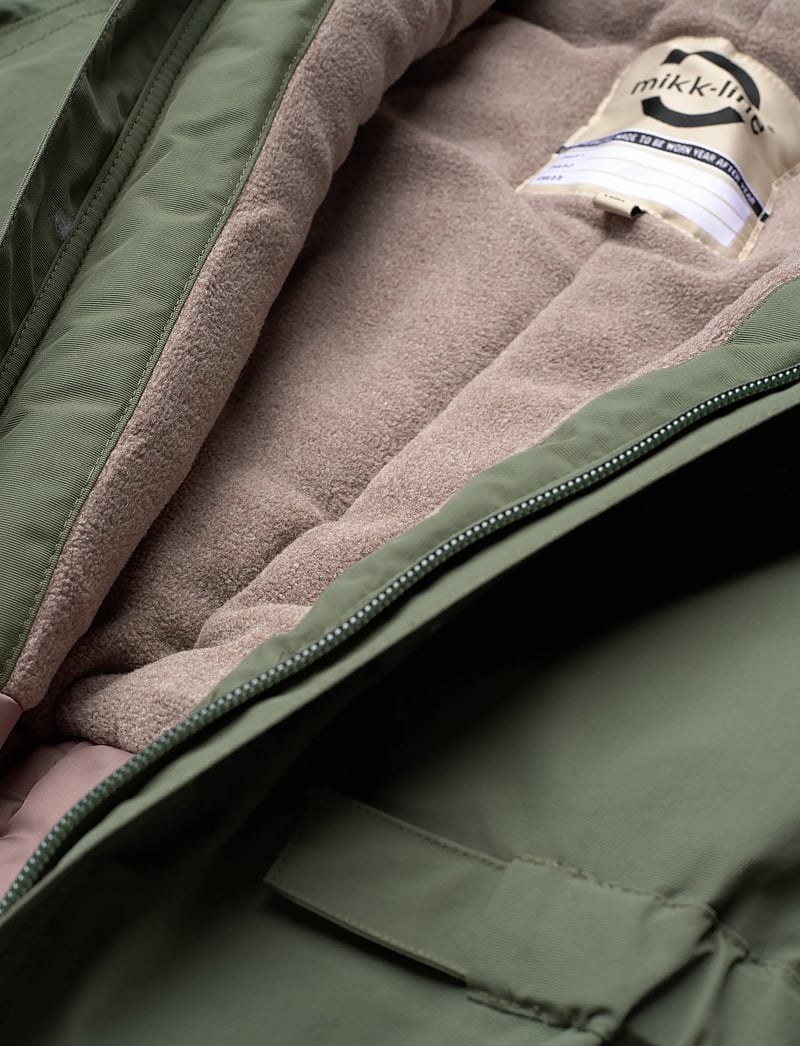 mikk-line - Nylon Junior Suit - Solid - snowsuit - thyme - 3