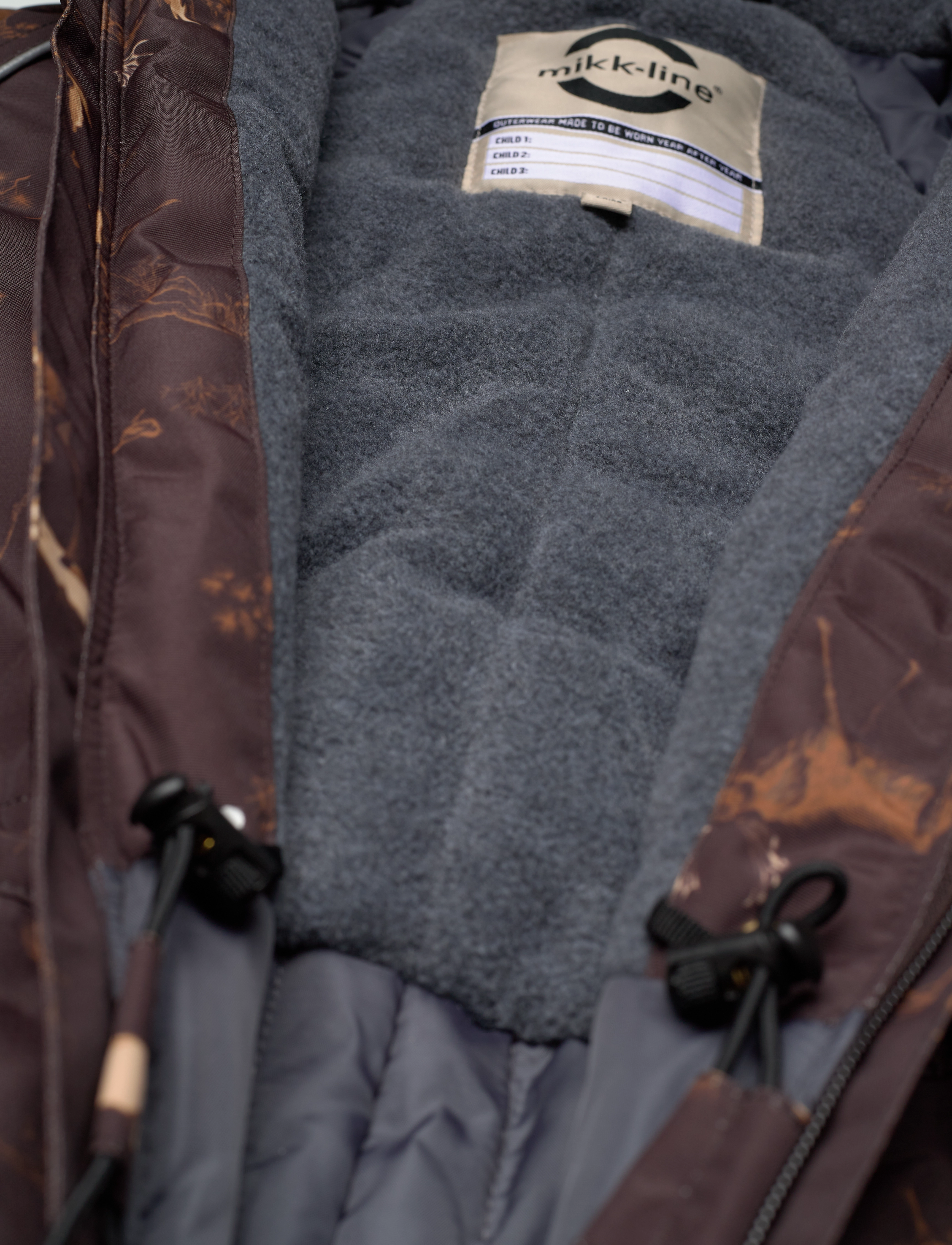 mikk-line - Polyester Junior Suit - Aop Forrest - snowsuit - molÉ - 3