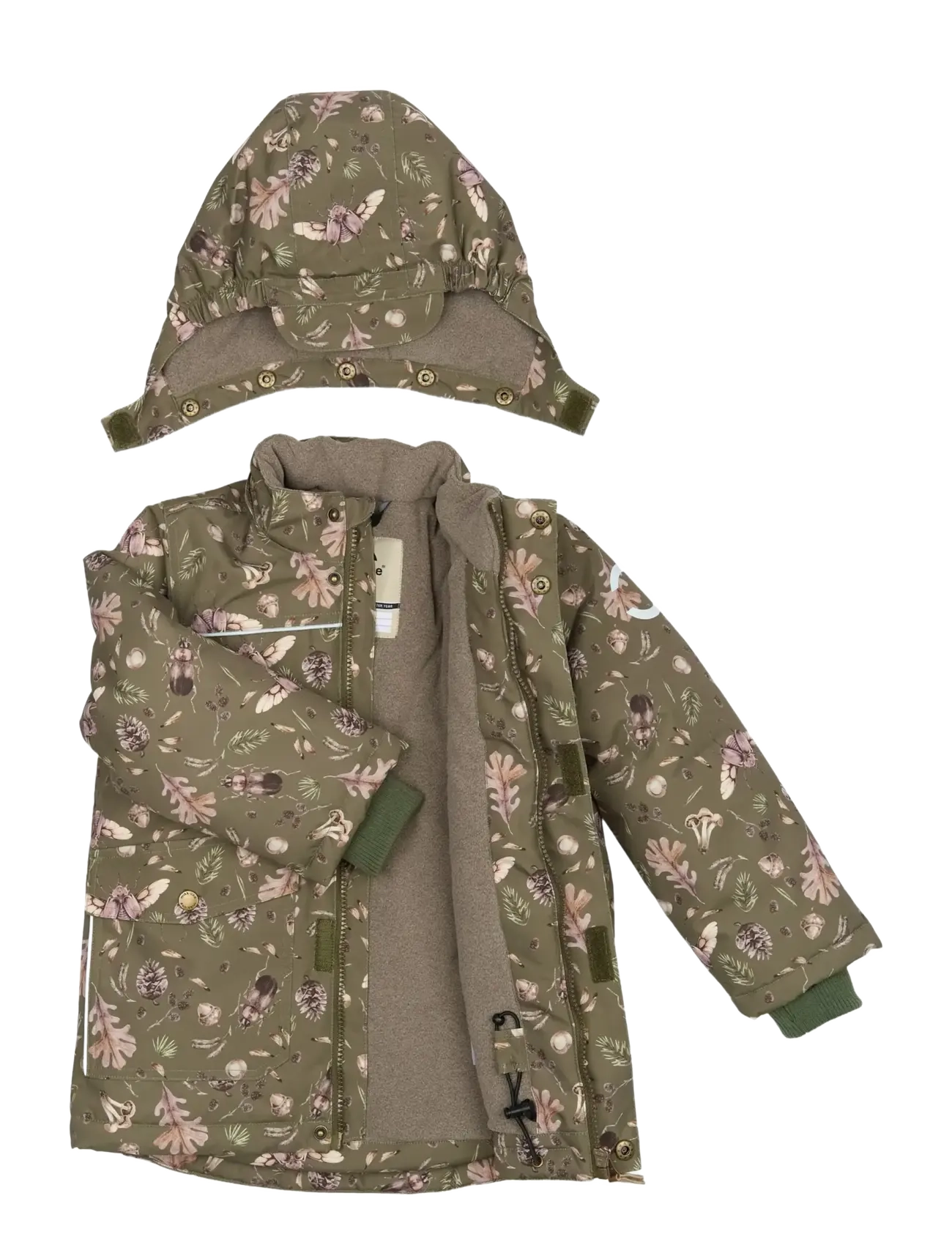 mikk-line - Polyester Jacket - Aop - winterjacken - burnt olive - 2