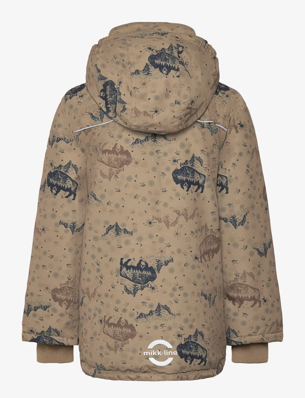 mikk-line - Polyester Jacket - Aop - daunen- und steppjacken - coriander - 1