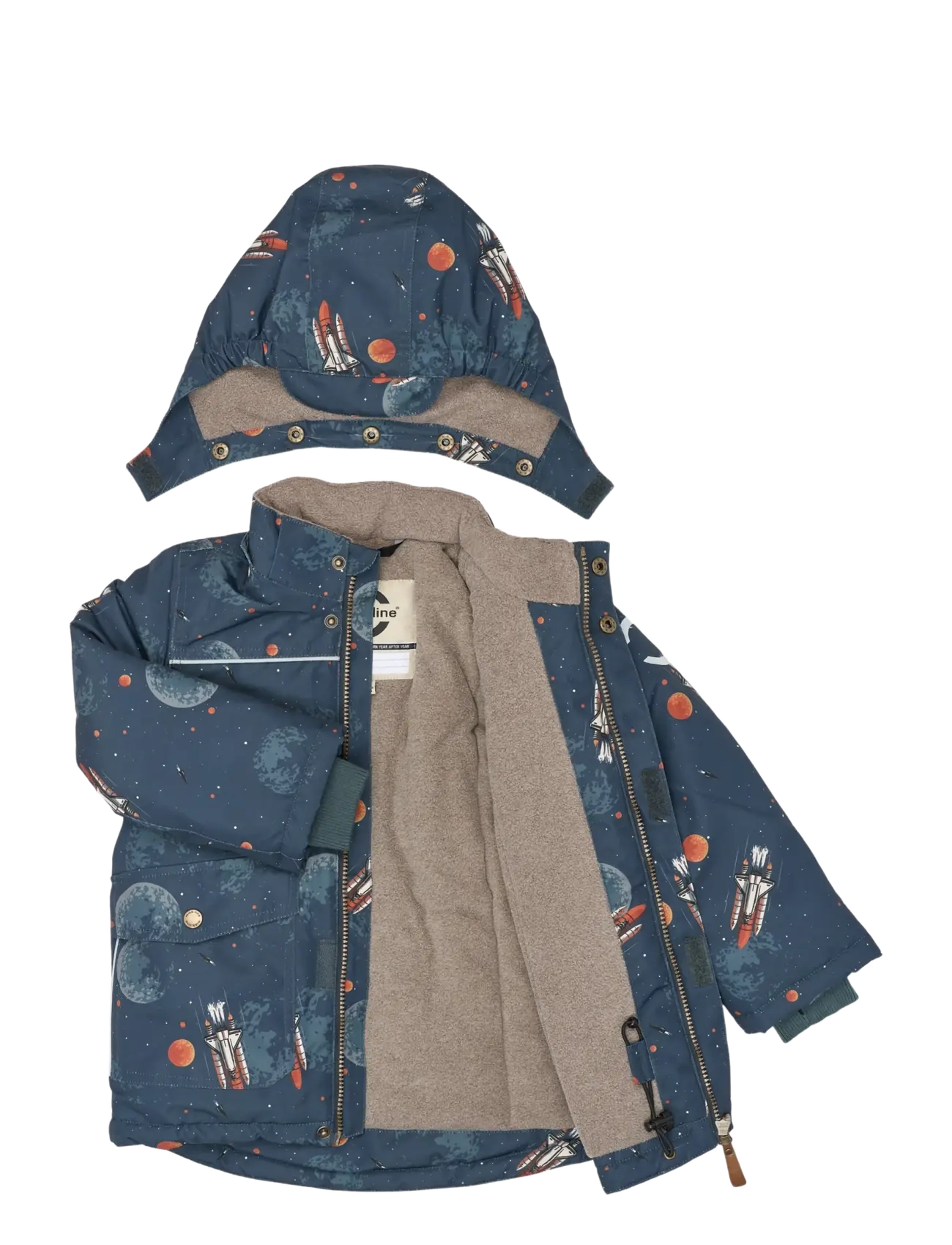 mikk-line - Polyester Jacket - Aop - soojad ja polsterdatud - space aop - 2