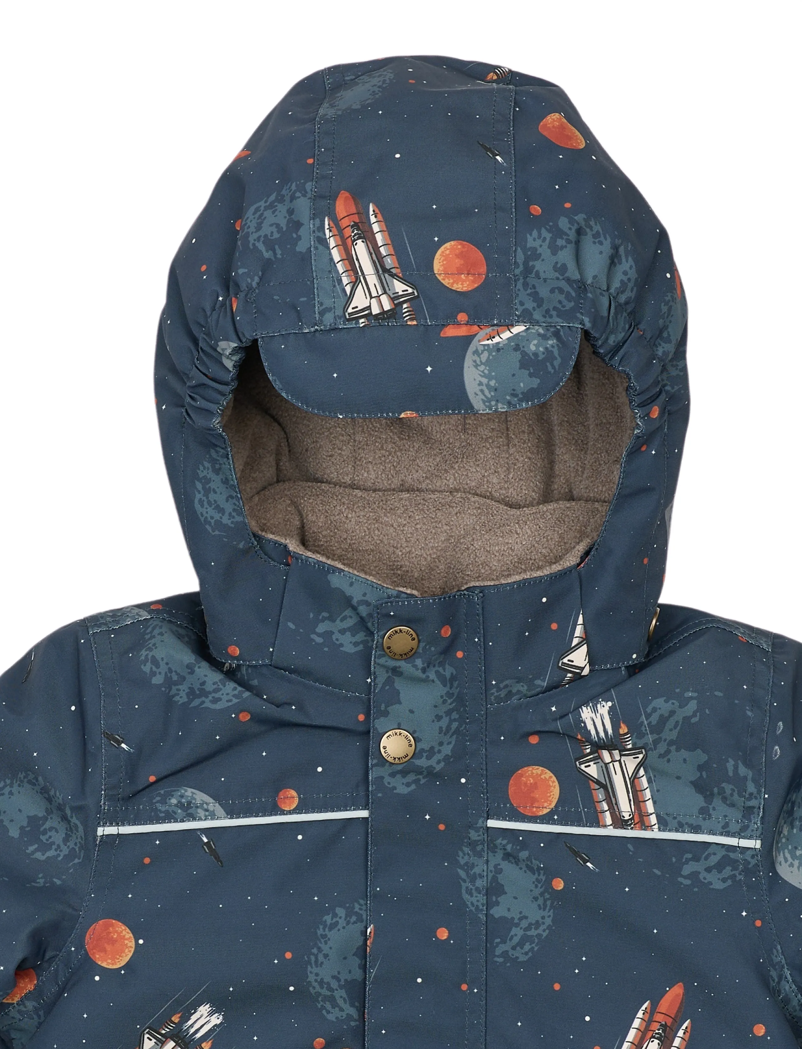 mikk-line - Polyester Jacket - Aop - soojad ja polsterdatud - space aop - 3