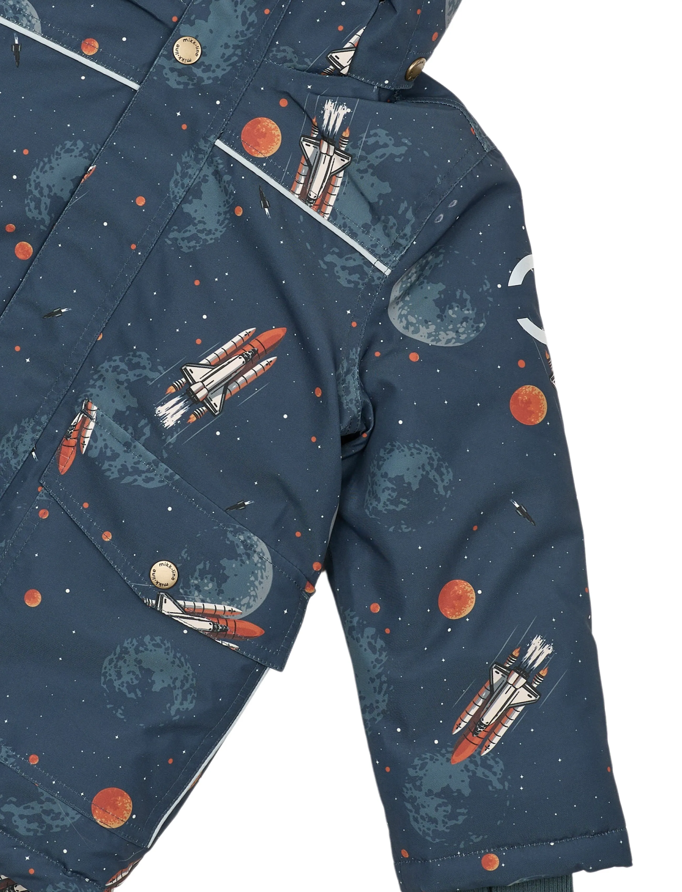 mikk-line - Polyester Jacket - Aop - soojad ja polsterdatud - space aop - 4