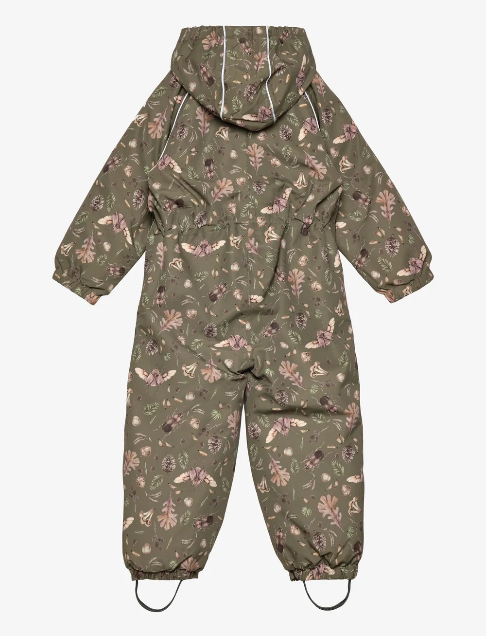 mikk-line - Polyester Baby Suit - Aop - schneeanzug - burnt olive - 1
