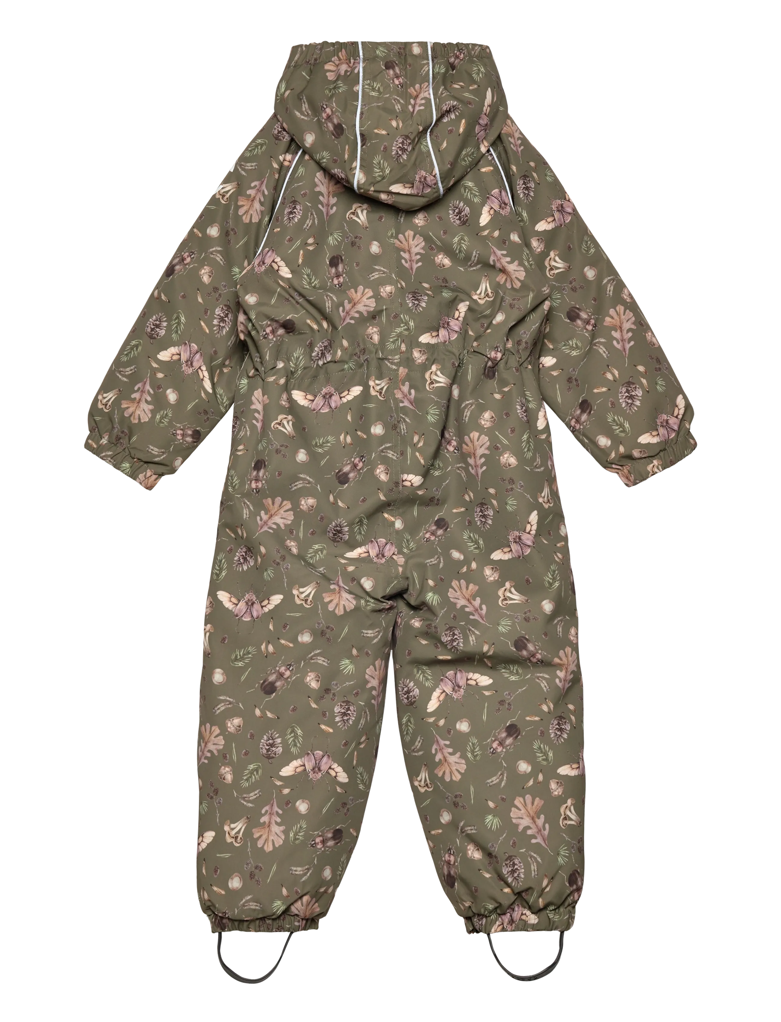 mikk-line - Polyester Baby Suit - Aop - schneeanzug - burnt olive - 1