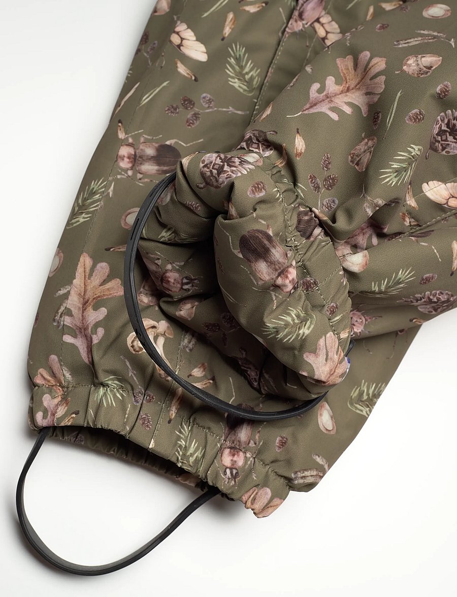 mikk-line - Polyester Baby Suit - Aop - schneeanzug - burnt olive - 5