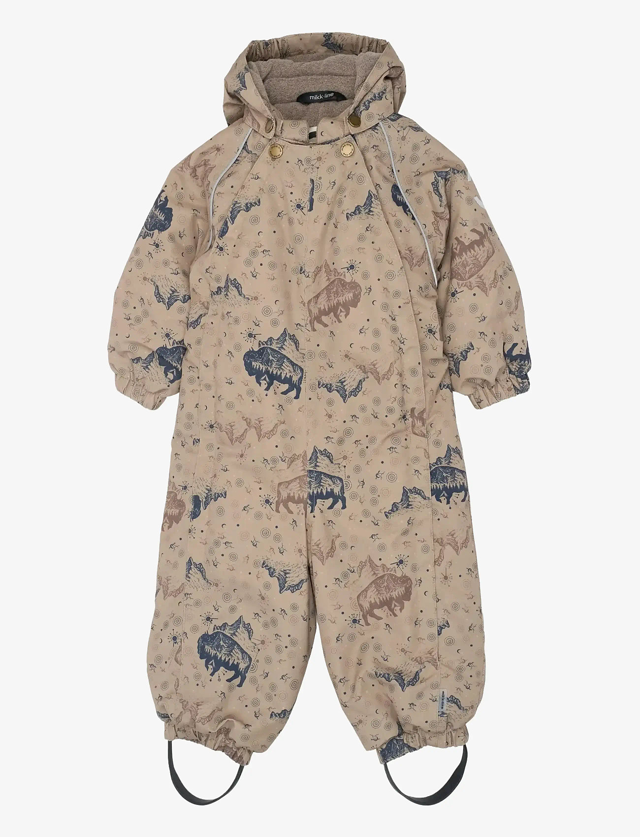 mikk-line - Polyester Baby Suit - Aop - talvekombinesoon - coriander - 0