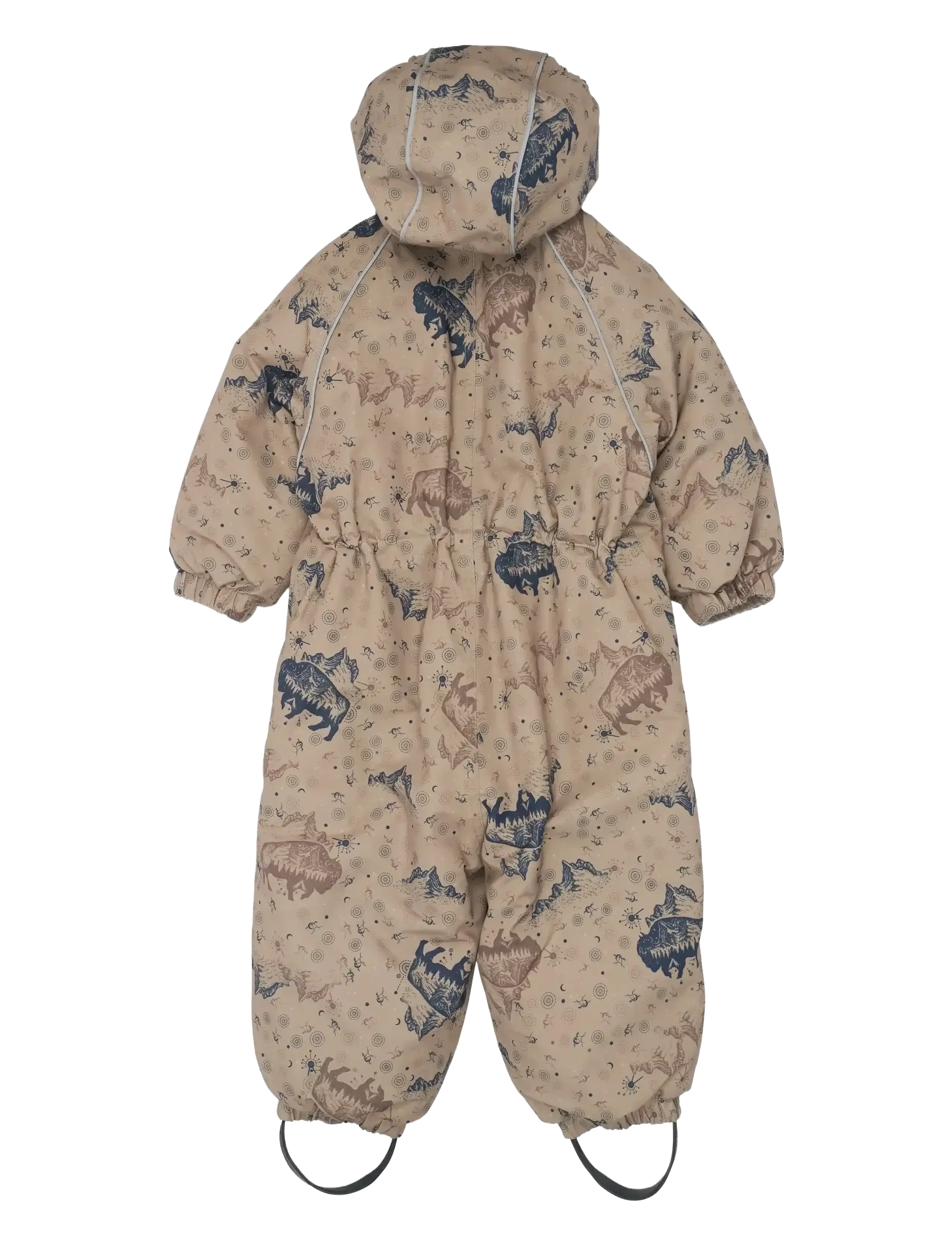 mikk-line - Polyester Baby Suit - Aop - kombinezonai - coriander - 1
