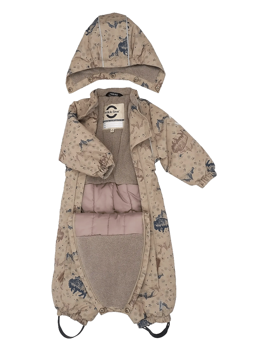 mikk-line - Polyester Baby Suit - Aop - shop efter alder - coriander - 2