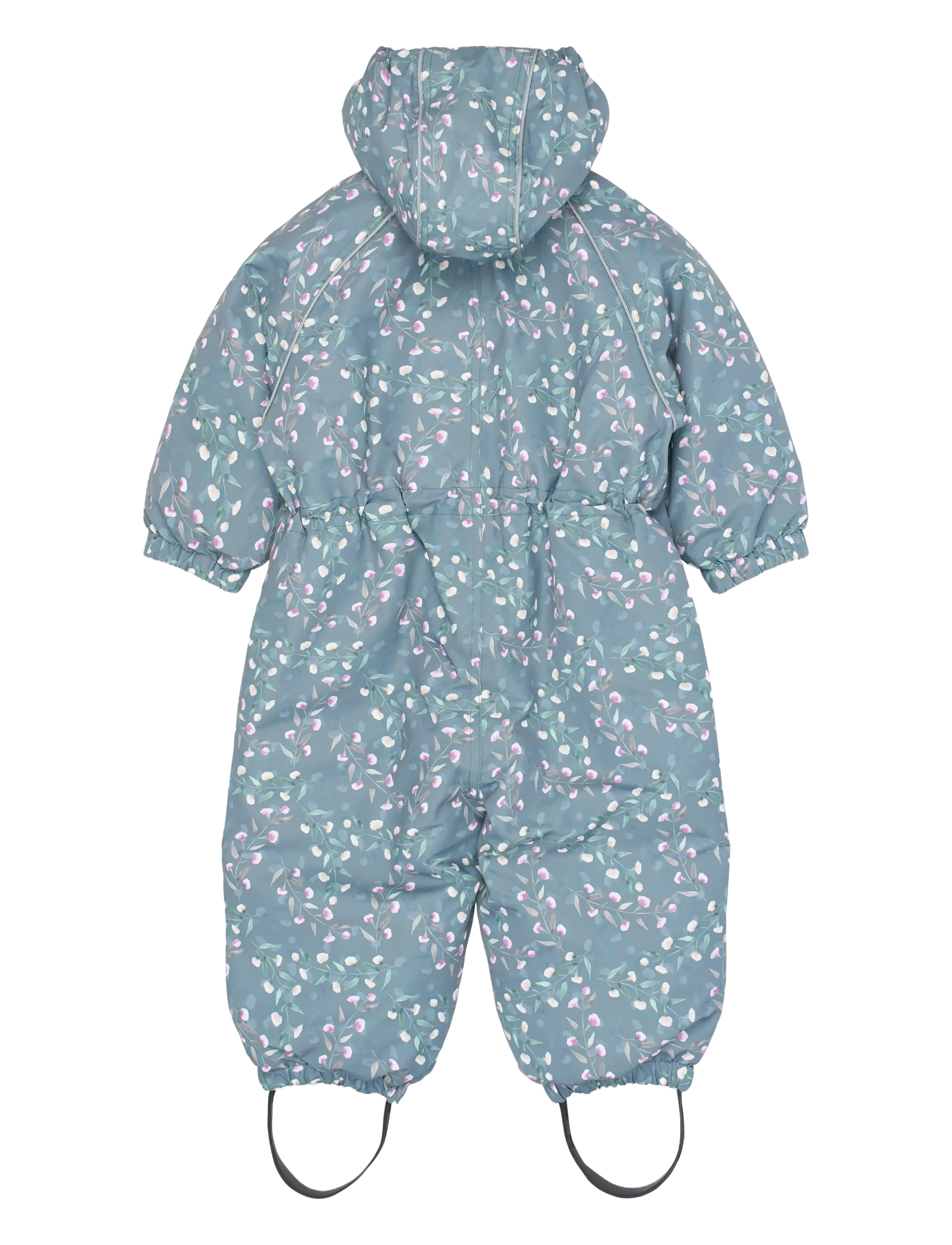 mikk-line - Polyester Baby Suit - Aop - schneeanzug - floral shadow aop - 1