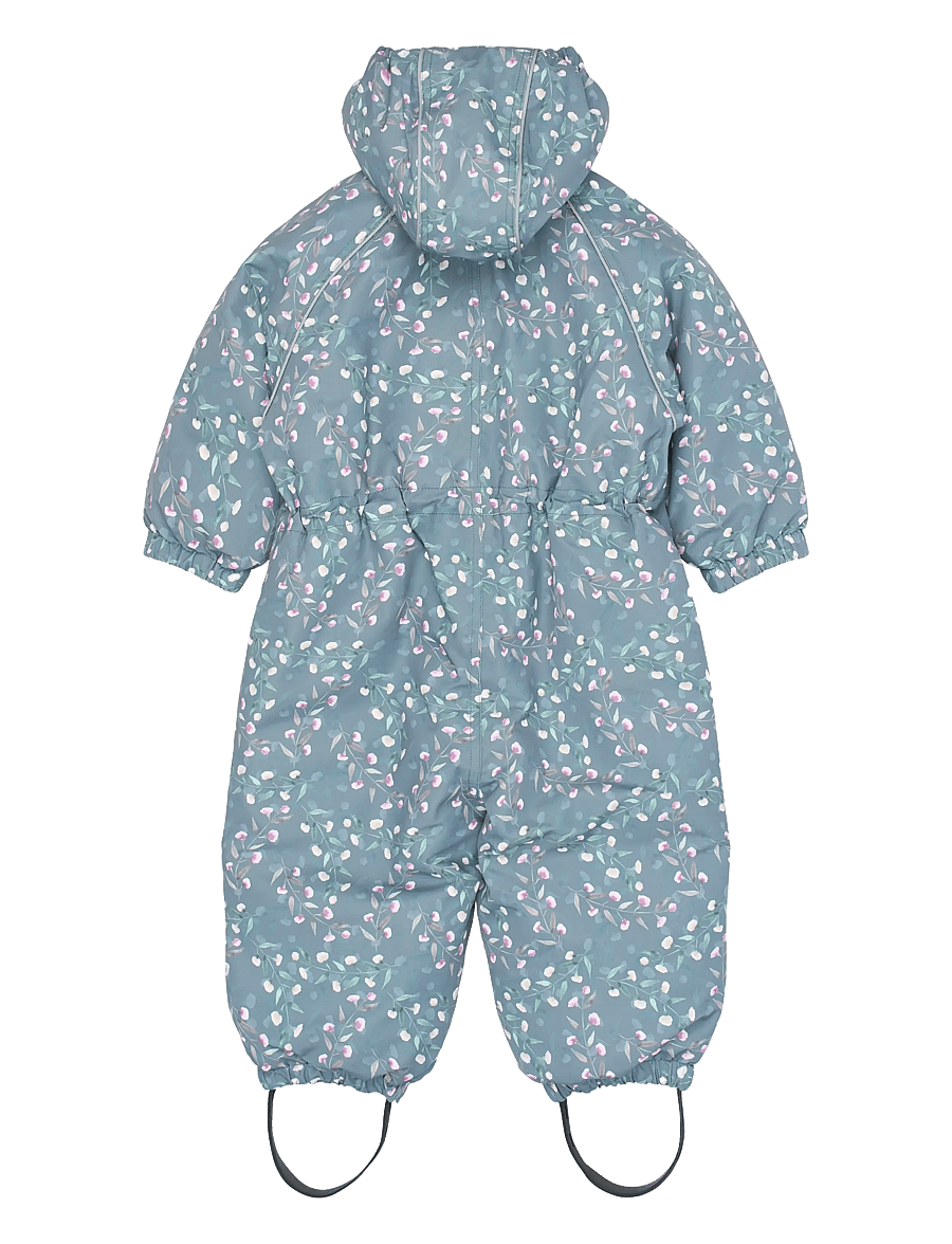 mikk-line - Polyester Baby Suit - Aop - schneeanzug - floral shadow aop - 1