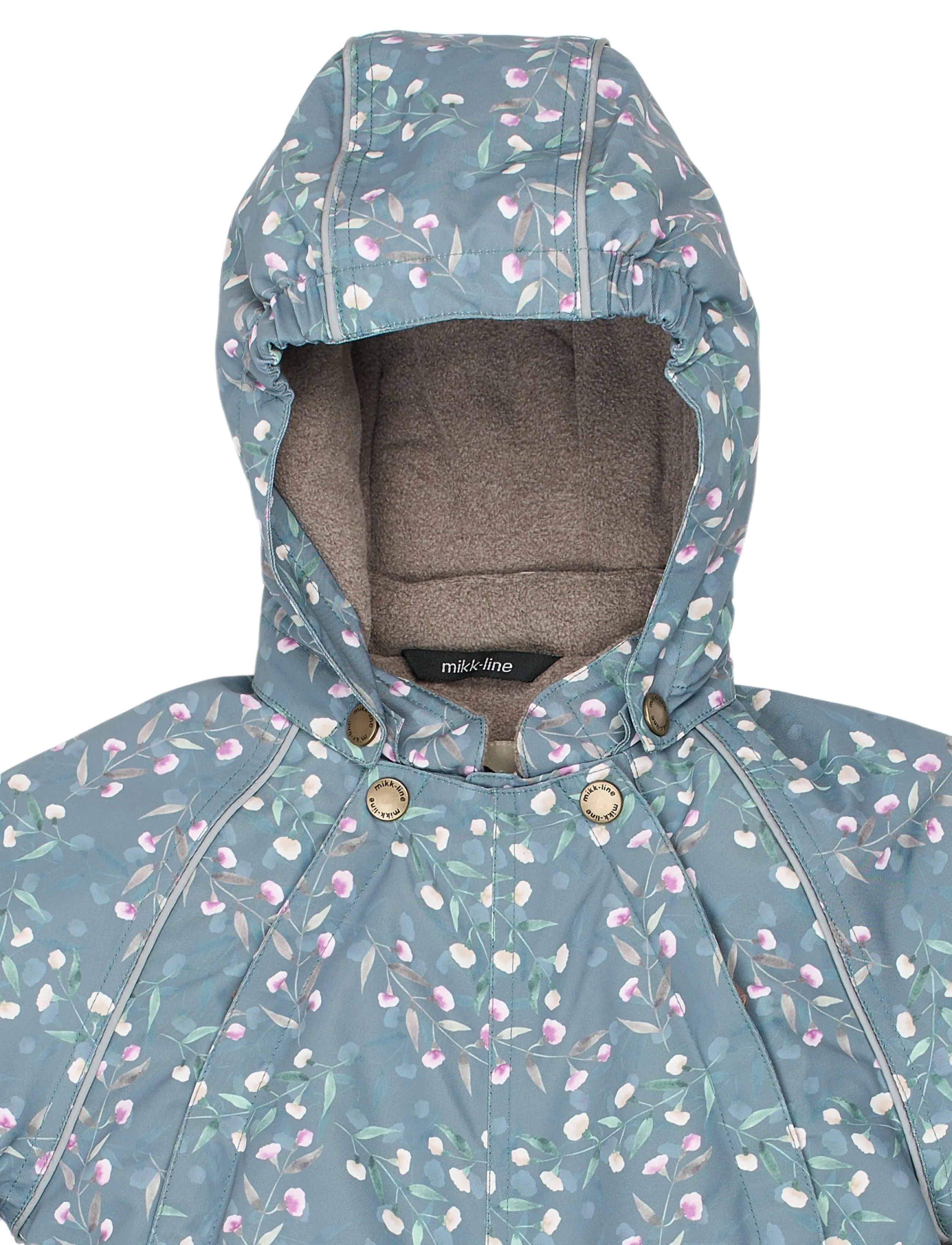 mikk-line - Polyester Baby Suit - Aop - schneeanzug - floral shadow aop - 3