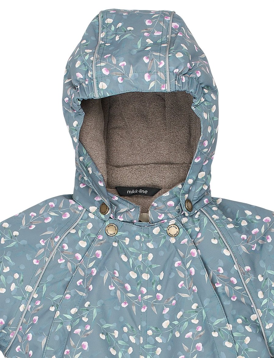 mikk-line - Polyester Baby Suit - Aop - schneeanzug - floral shadow aop - 3