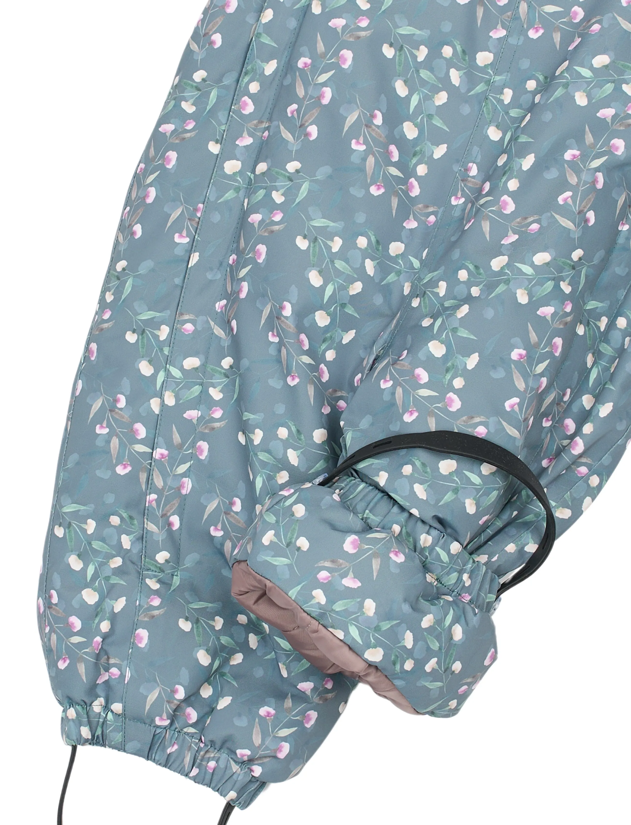 mikk-line - Polyester Baby Suit - Aop - schneeanzug - floral shadow aop - 5