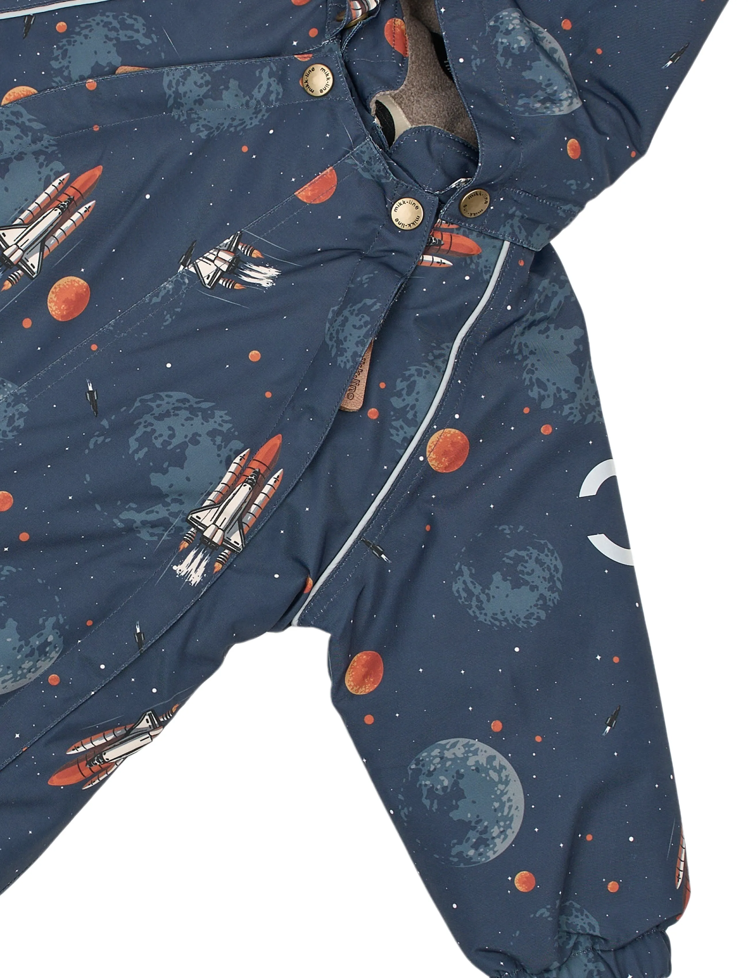 mikk-line - Polyester Baby Suit - Aop - schneeanzug - space aop - 3