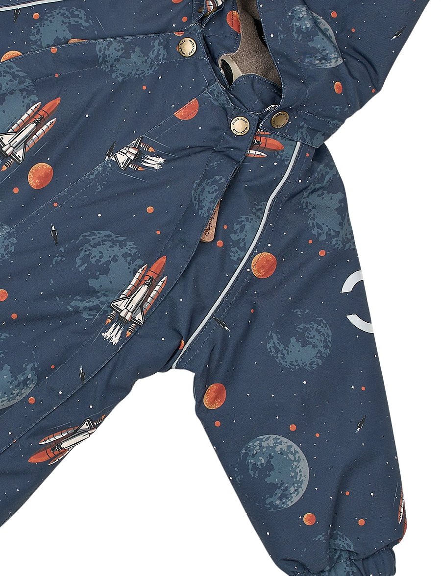 mikk-line - Polyester Baby Suit - Aop - schneeanzug - space aop - 3