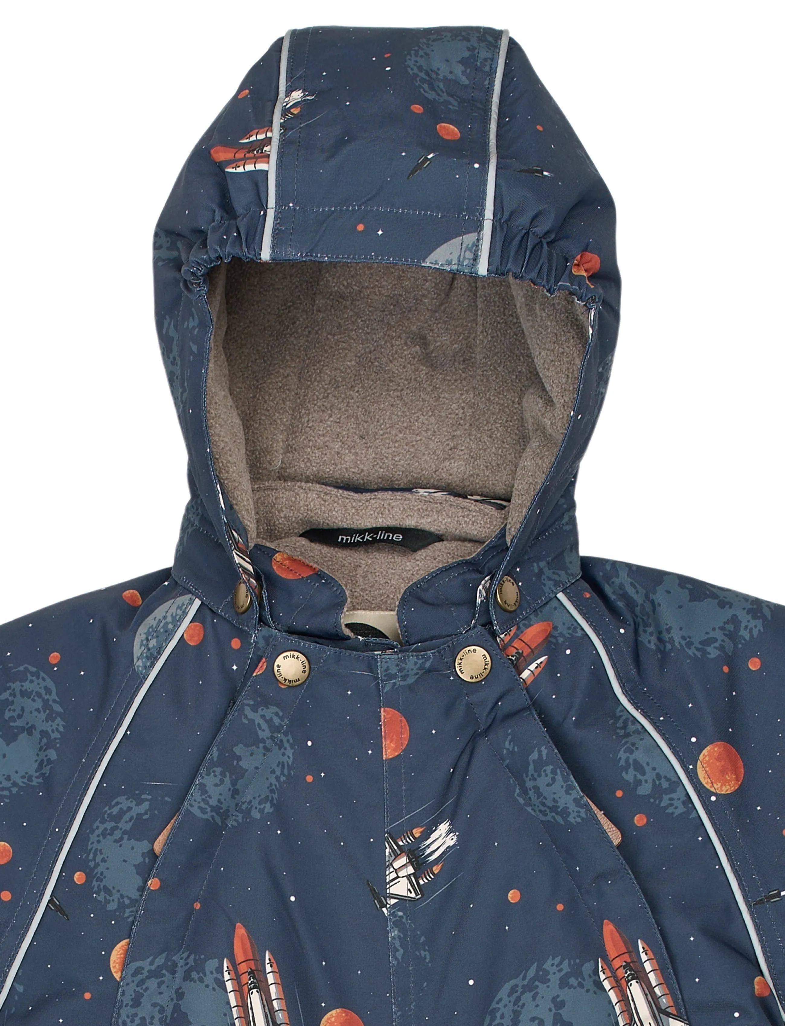 mikk-line - Polyester Baby Suit - Aop - schneeanzug - space aop - 5