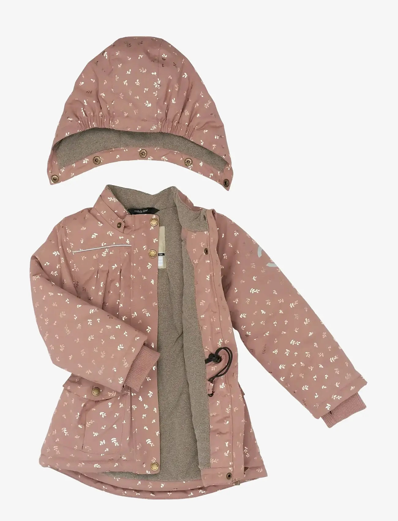 mikk-line - Polyester Jacket - Glitter - skijacken - burlwood - 2