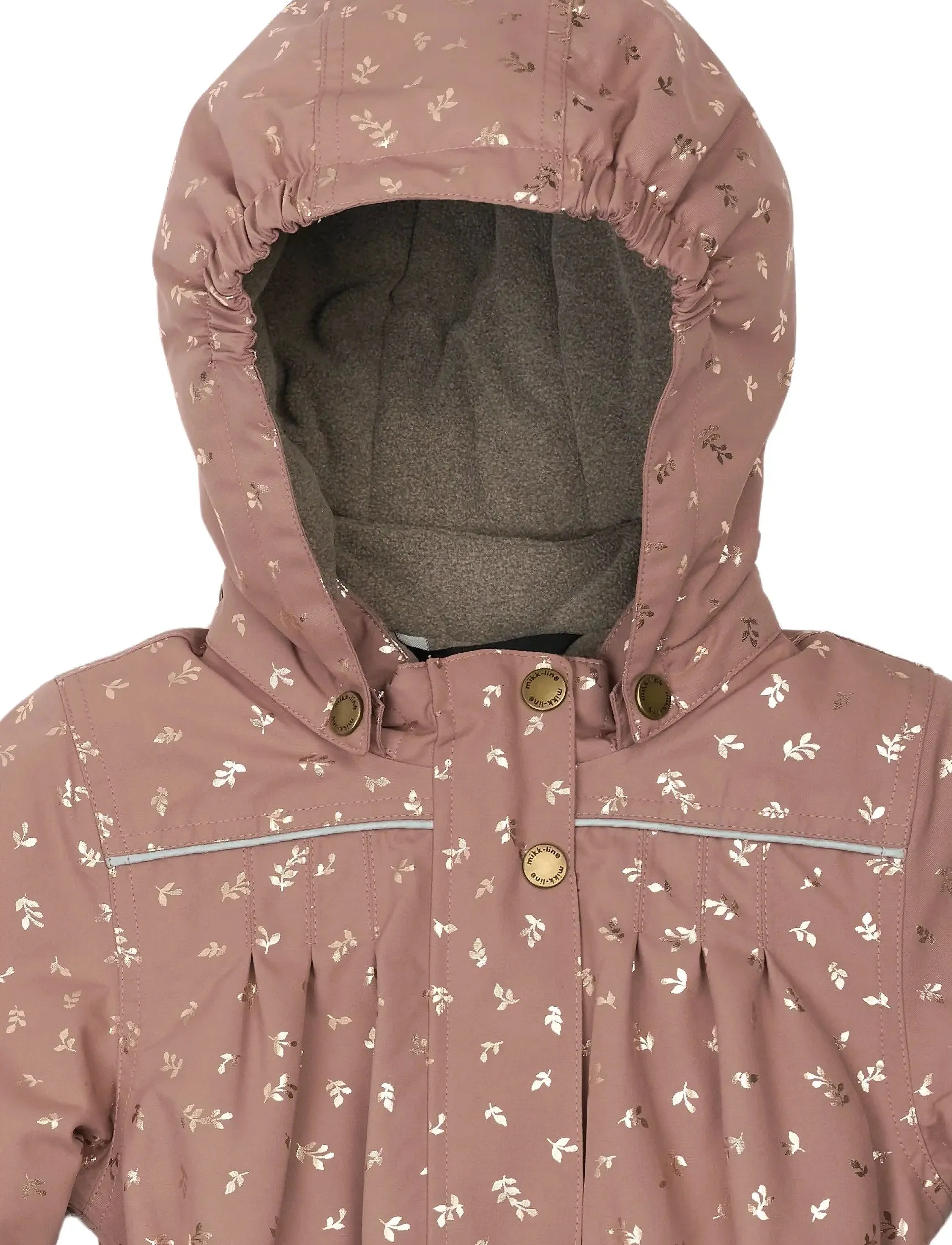 mikk-line - Polyester Jacket - Glitter - vinterjakker - burlwood - 3