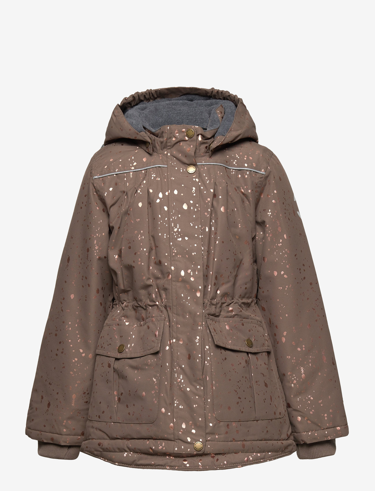 mikk-line - Polyester Jacket - Glitter - skidjackor - chocolate chip - 1