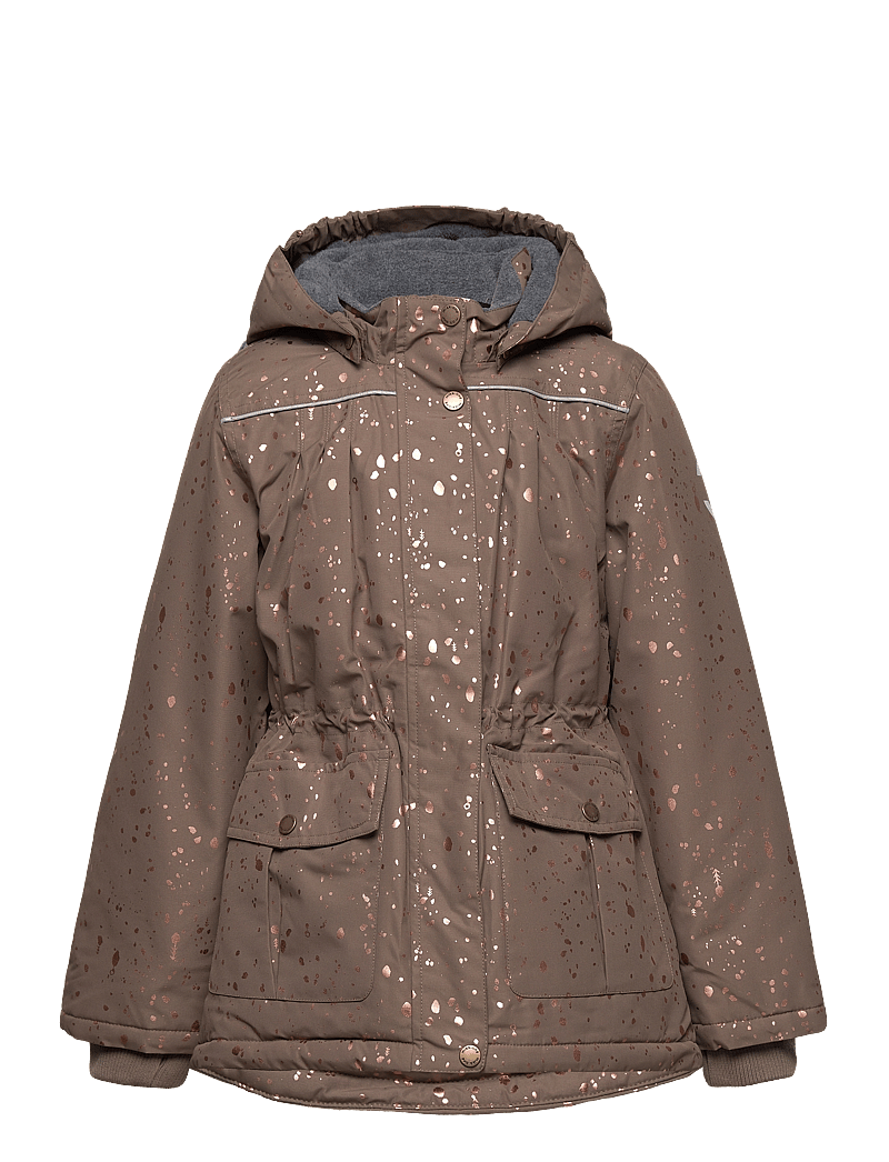 mikk-line - Polyester Jacket - Glitter - skidjackor - chocolate chip - 1