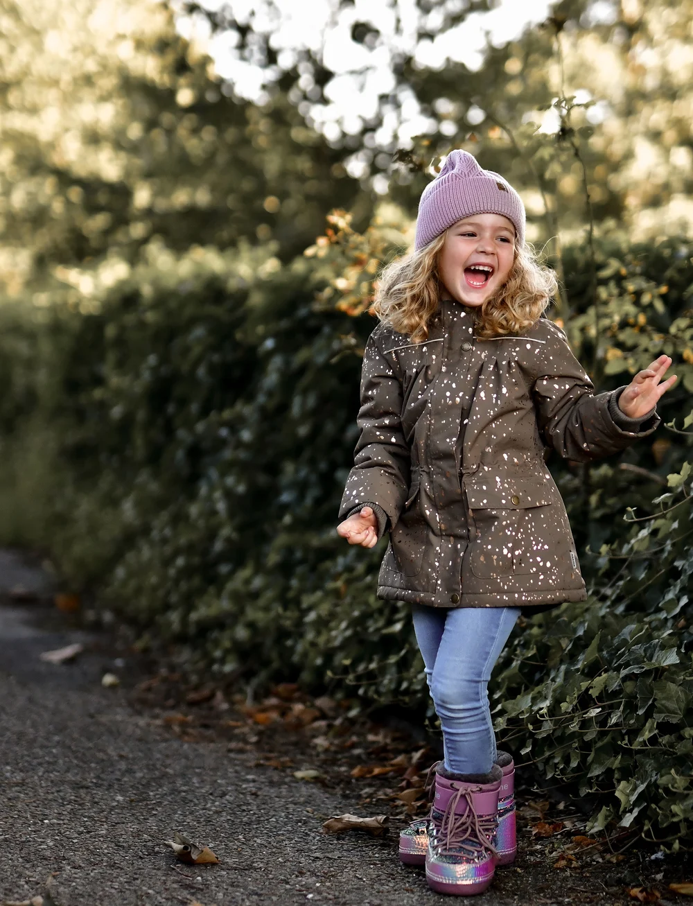mikk line Polyester Girls Jacket Glitter 89.96 Buy Winter jacket from mikk line online at Boozt . Fast delivery and easy returns