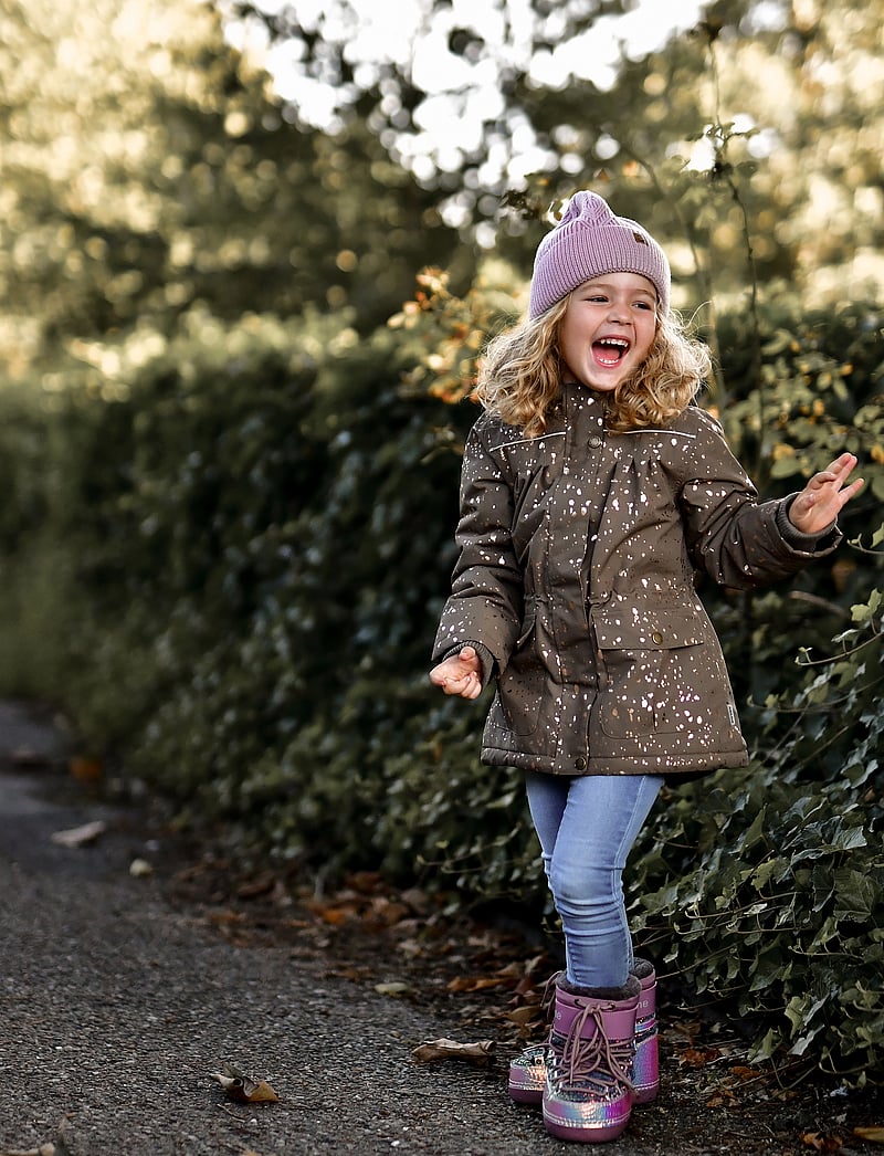 mikk-line - Polyester Jacket - Glitter - skidjackor - chocolate chip - 0