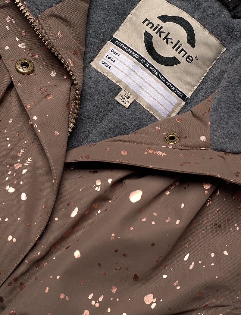 mikk-line - Polyester Jacket - Glitter - skidjackor - chocolate chip - 3