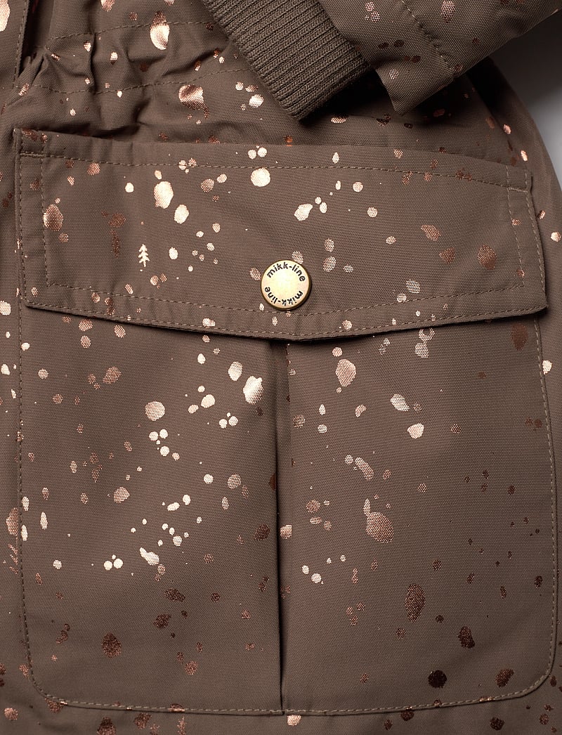 mikk-line - Polyester Jacket - Glitter - skidjackor - chocolate chip - 5